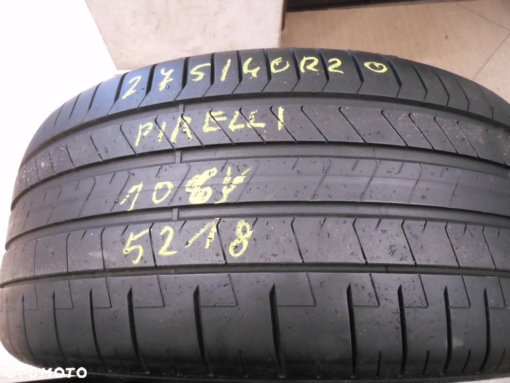 Opona pojedyńcza 275/40r20 pirelli p zero tm * 6mm lato - 1