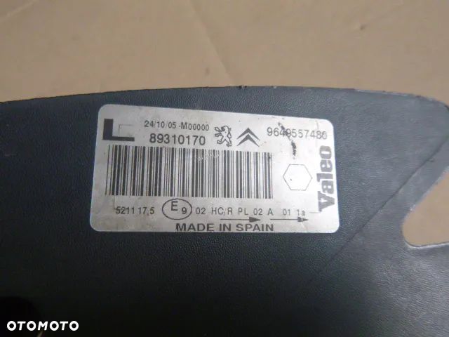 LAMPA LEWY PRZÓD LEWA PRZEDNIA CITROEN XSARA PICASSO - 12