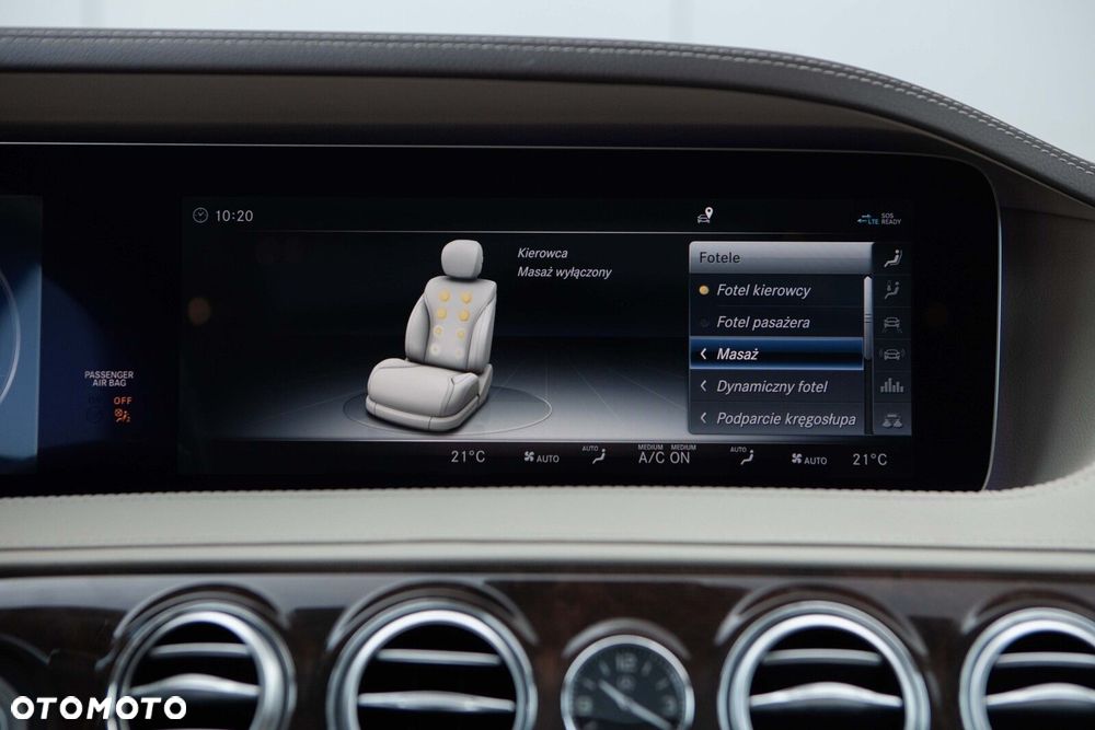 Mercedes-Benz Klasa S 400 d 4-Matic L 9G-TRONIC - 35
