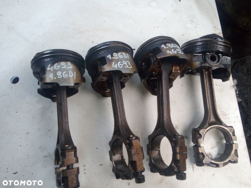 MITSUBISHI carisma PININ 1,8GDI TŁOK KORBOWÓD 4G93 - 1