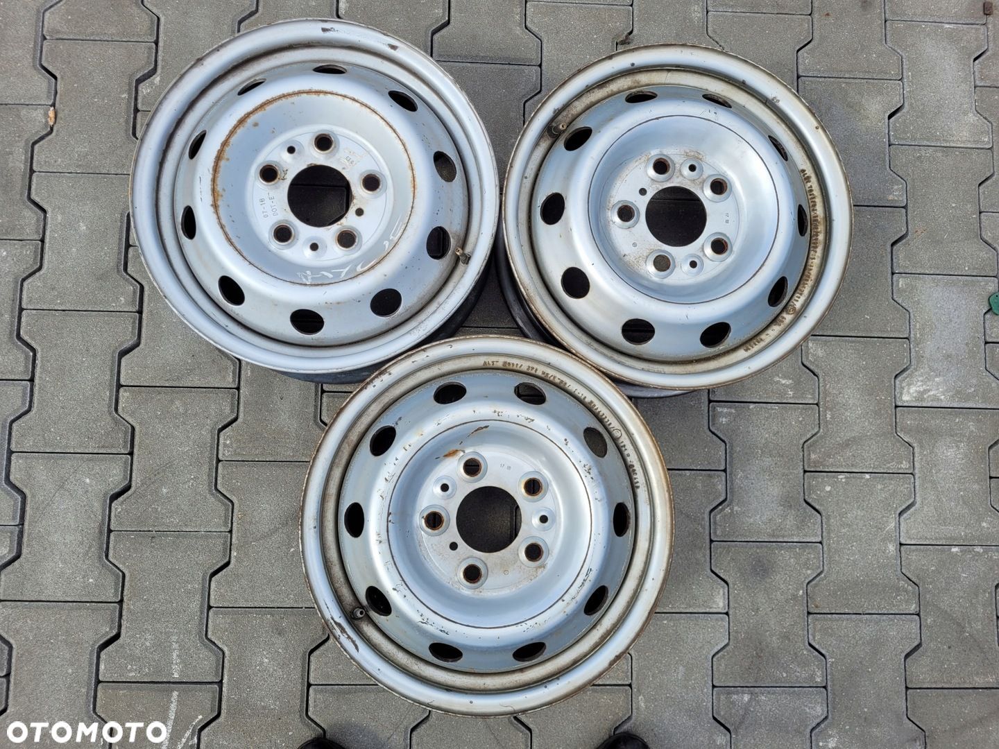 Felga stalowa Fiat OE Ducato boxer jumper 6.0" x 16" 5x130 ET 68 - 1