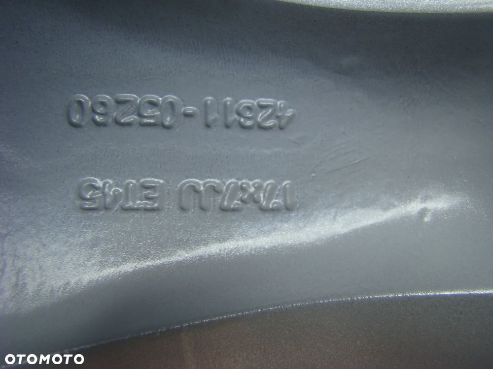 a353 5x100 Toyota Avensis T250 T220 Prius 7jx17 opony lato 215/50 R17 - 7