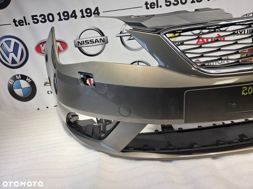 SEAT IBIZA 6J0 IV 4 LIFT ZDERZAK PRZEDNI PRZÓD NA SPRYSKI + ATRAPA + OSŁONA NR 6J0807231D NR AUKCJI NZ2013 - 18