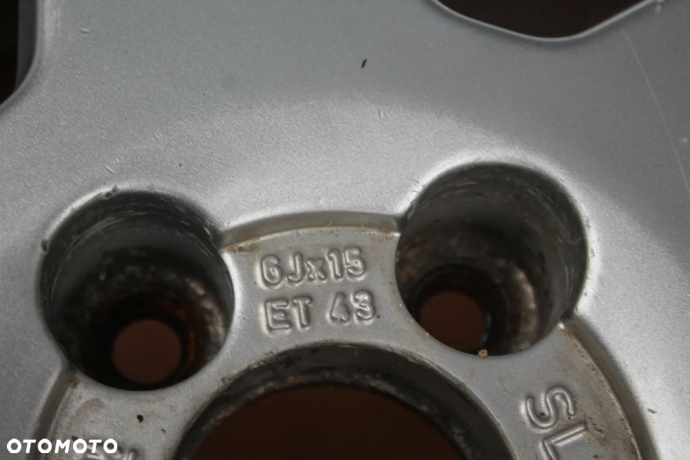 FELGA ALUMINIOWA OPEL ZAFIRA A B ASTRA H MERIVA B VECTRA C SIGNUM 15 CALI 5x110 ET43 SZTUKA - 7