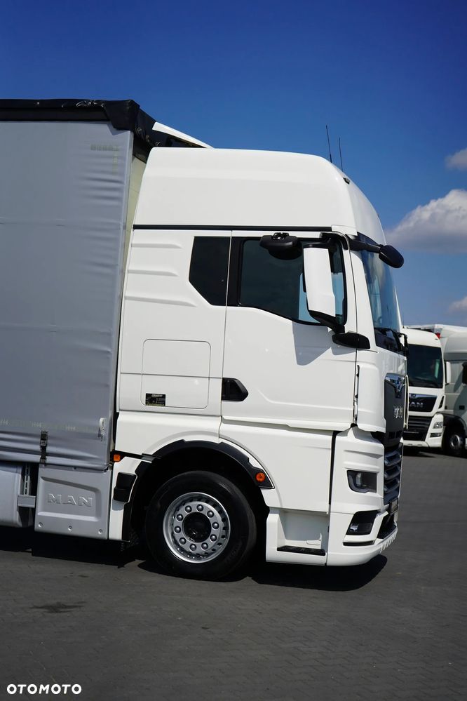 MAN TGX / 18.470 / E 6 / GX / FIRANKA / 19 PALET / RETARDER / ŁAD. 8050 KG - 28