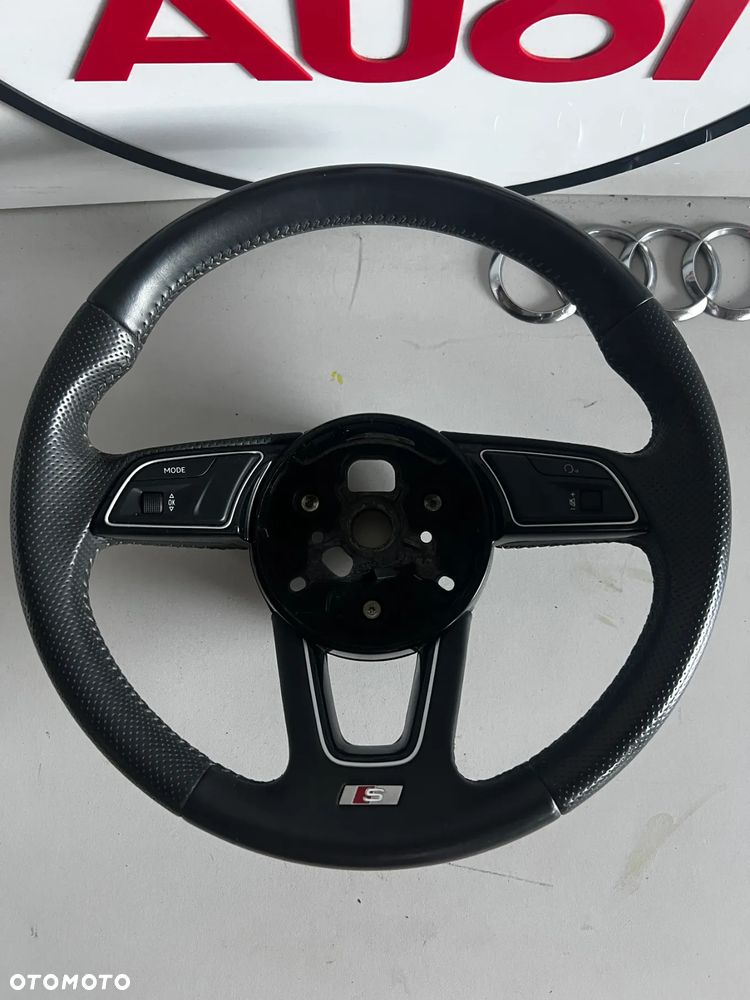 AUDI A4 B9 A5 8W  Kierownica multifunkcja skóra S-LINE 8W0419091CP * - 2