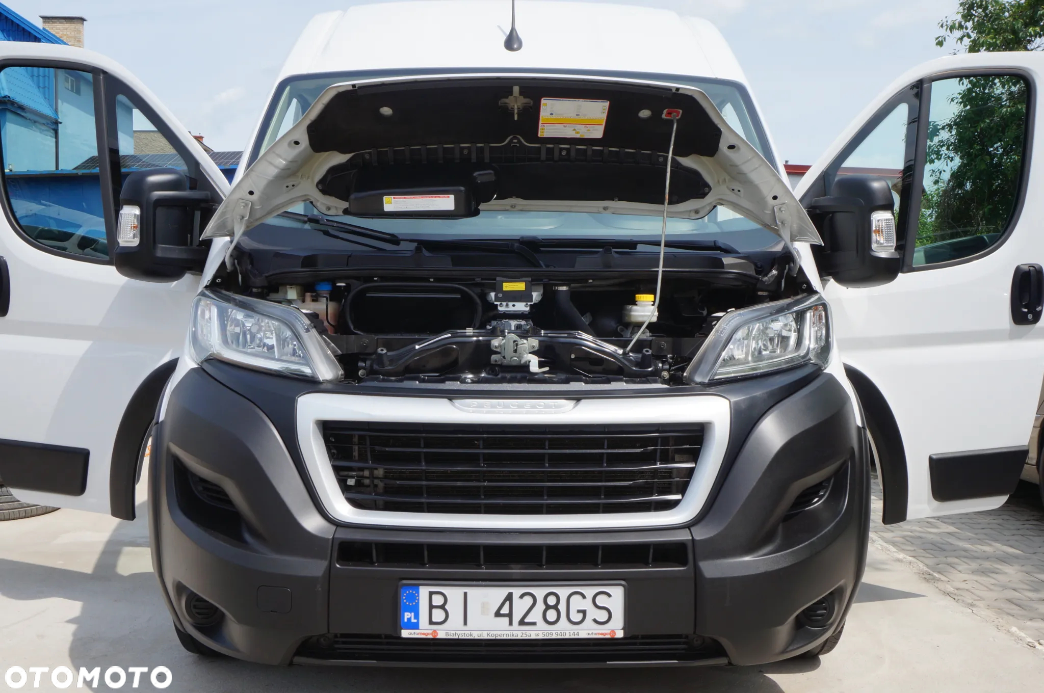 Peugeot BOXER VAN WZMOCNIONY HAK 3t. DMC.z.poj. 6500kg - 6