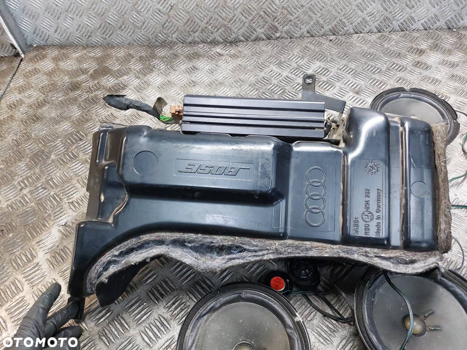 GŁOŚNIKI KOMPLET BOSE AUDI A6 C5 4B9035382A 4B0035411A 4B0035399 - 6