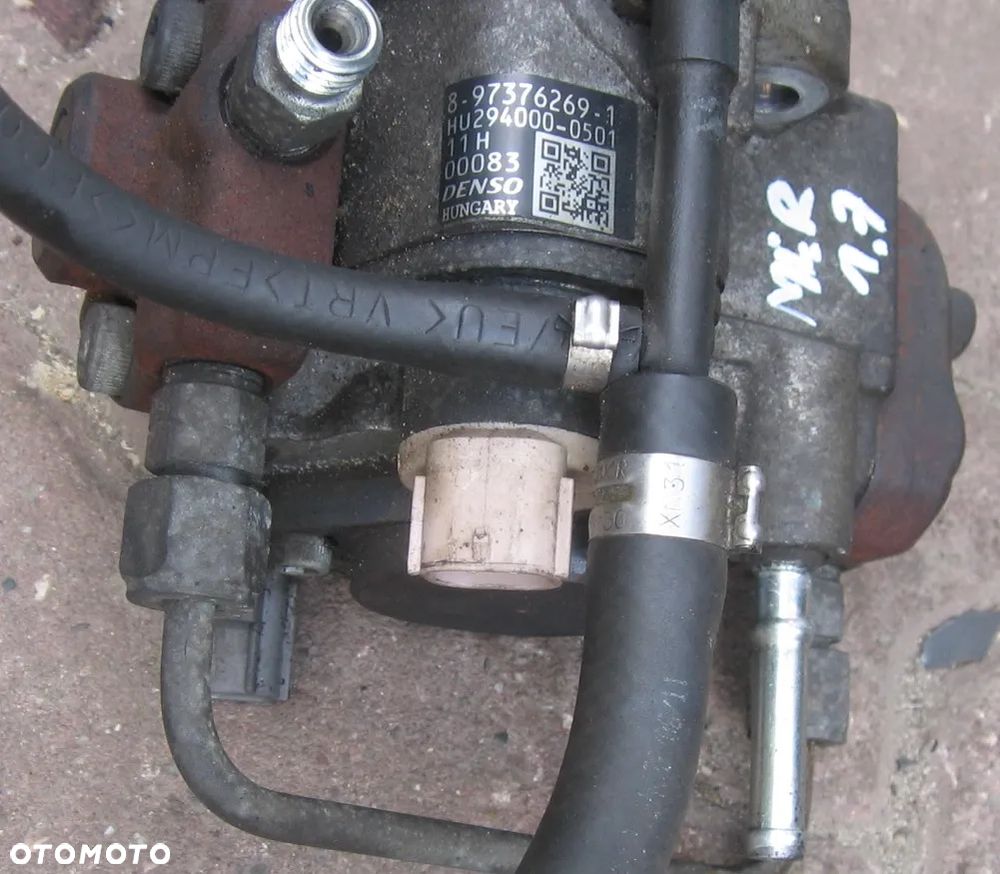 pompa wtryskowa paliwa ASTRA MERIVA 1.7 CDTI DENSO 8-97376269-1 OPEL - 2