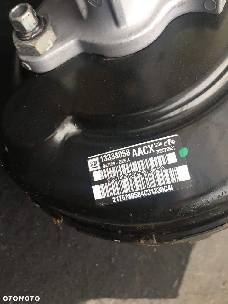 SERWO HAMULCA  - OPEL ASTRA J - 13338058 Astra j 1.4 turbo MacPherson 13354024 13354028 Amortyzator zwrotnica piasta  Kompletna noga - 5