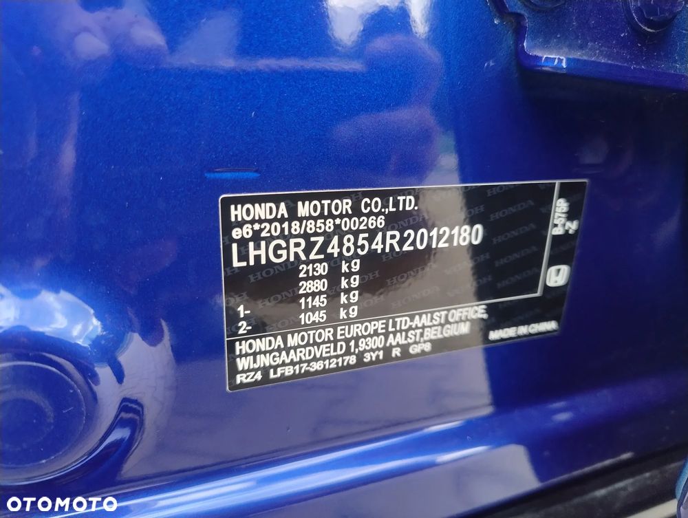 Honda ZR-V 2.0 i-MMD HEV Sport BSI/CTM 2WD CVT - 35