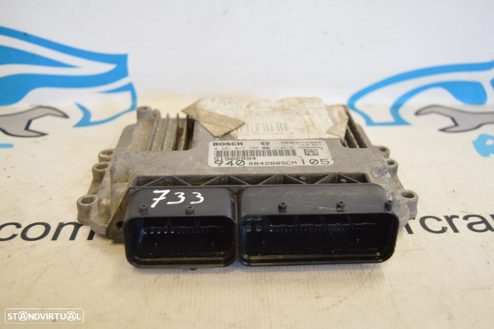CENTRALINA ECU MOTOR BOSCH ORIGINAL 0281017785 51902994 ALFA ROMEO GIULIETTA 940 1.6 JTDM 105CV 940A3000 - 1