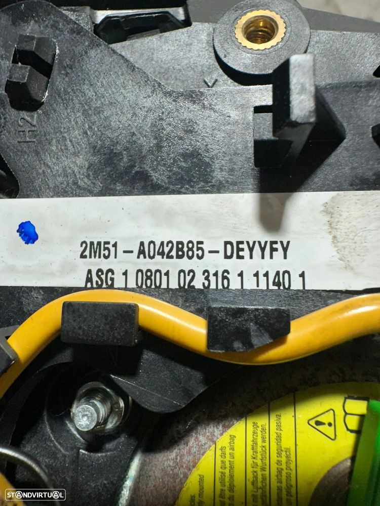 .Airbag Volante Guiador Original Ford 2M51A042B85DEYYFY 1998 - 2005 - 8
