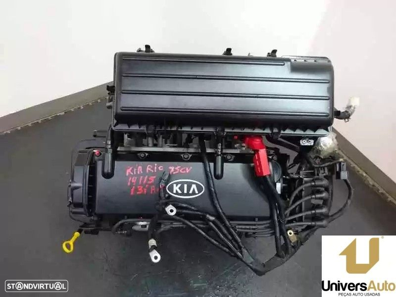MOTOR COMPLETO KIA RIO BREAK FAMILIAR 2001 -A3E - 6