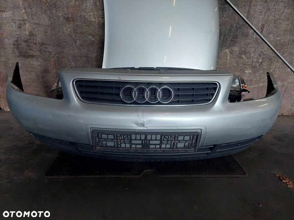 KOMPLETNY PRZÓD MASKA ZDERZAK BŁOTNIKI LAMPY PAS AUDI A3 8L LY7M - 7