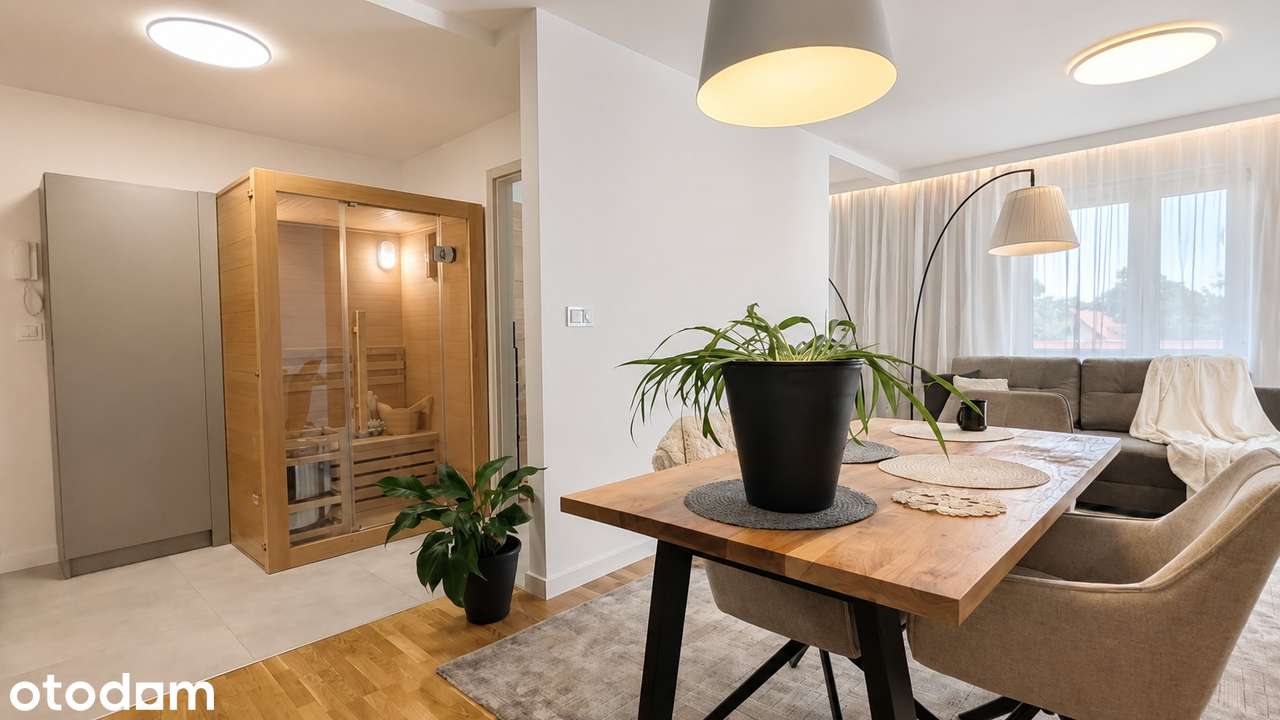 SAUNA | centrum | 53 m² | miejsce parkingowe | balkon |przestronne