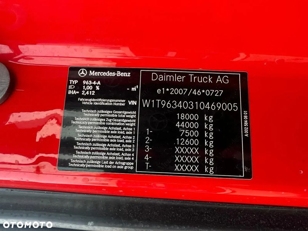 Mercedes-Benz ACTROS  bez retardera prokontraktowy - 37