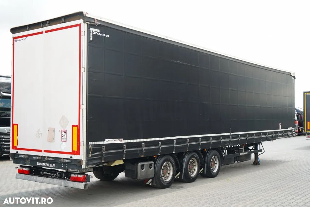 Schwarzmuller CORTINĂ / STANDARD / HALOMETRU DHOLLANDIA 2.000 kg / SAF / PODEA RESISTENTĂ, ȘINĂ ȘI PLĂCĂ / PODEA ARMATĂ - 6