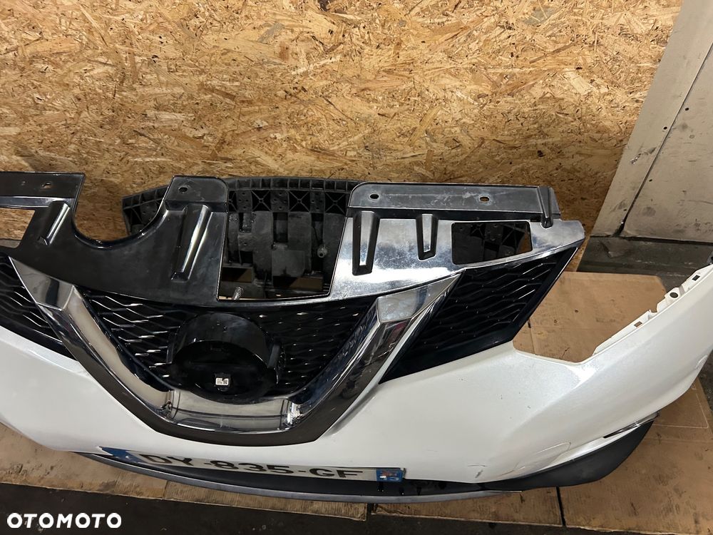 Nissan X-trail III T32 zderzak przód 6x pdc przedni kompletny grill atrapa 2014- kamera perła płyta pod zderzak - 2