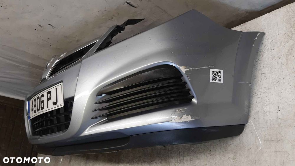 ) ZDERZAK PRZÓD PRZEDNI OPEL VECTRA C LIFT FL Z163 SZARY - 4