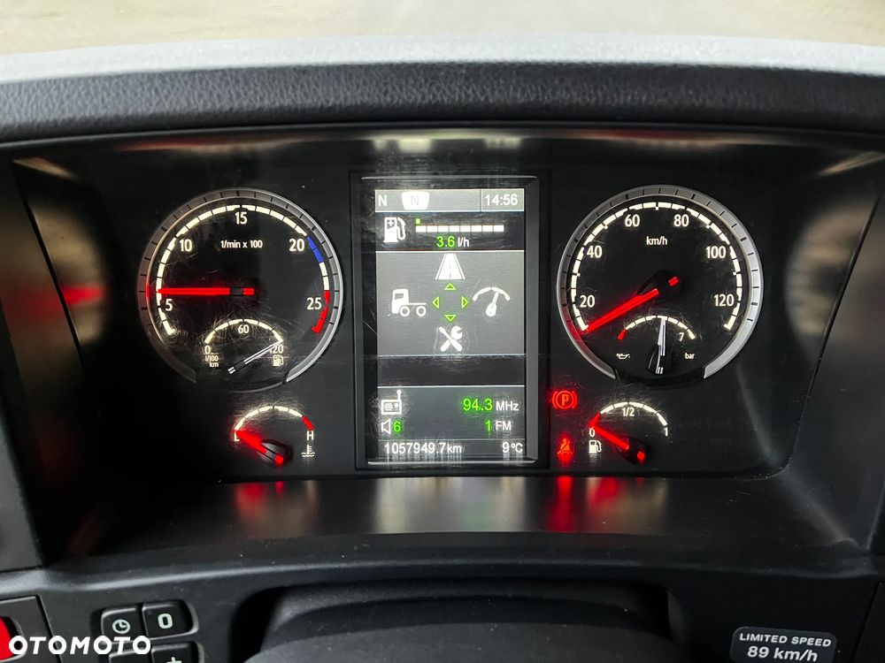 Scania R 580 V8 SPROWADZONA Z FRANCJI SERWISOWANA RETARDER DWA ZBIORNIKI FELGI ALUMINIOWE LODÓWKA - 23