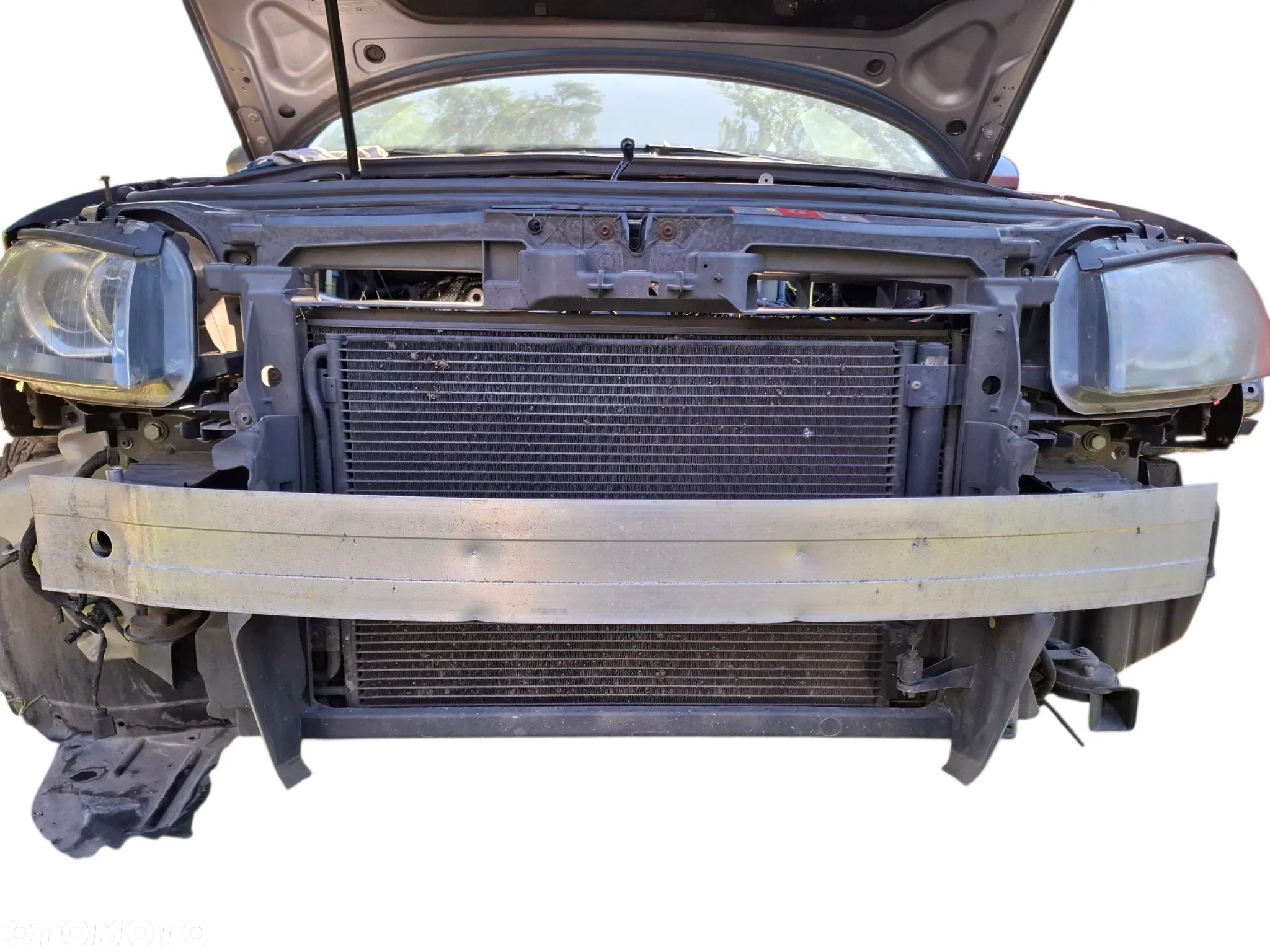 WZMOCNIENIE CZOLOWE PAS PRZEDNI KOMPLET AUDI A3 8P 03-08 2.0FSI AXW SLASK WYSYLKA - 1