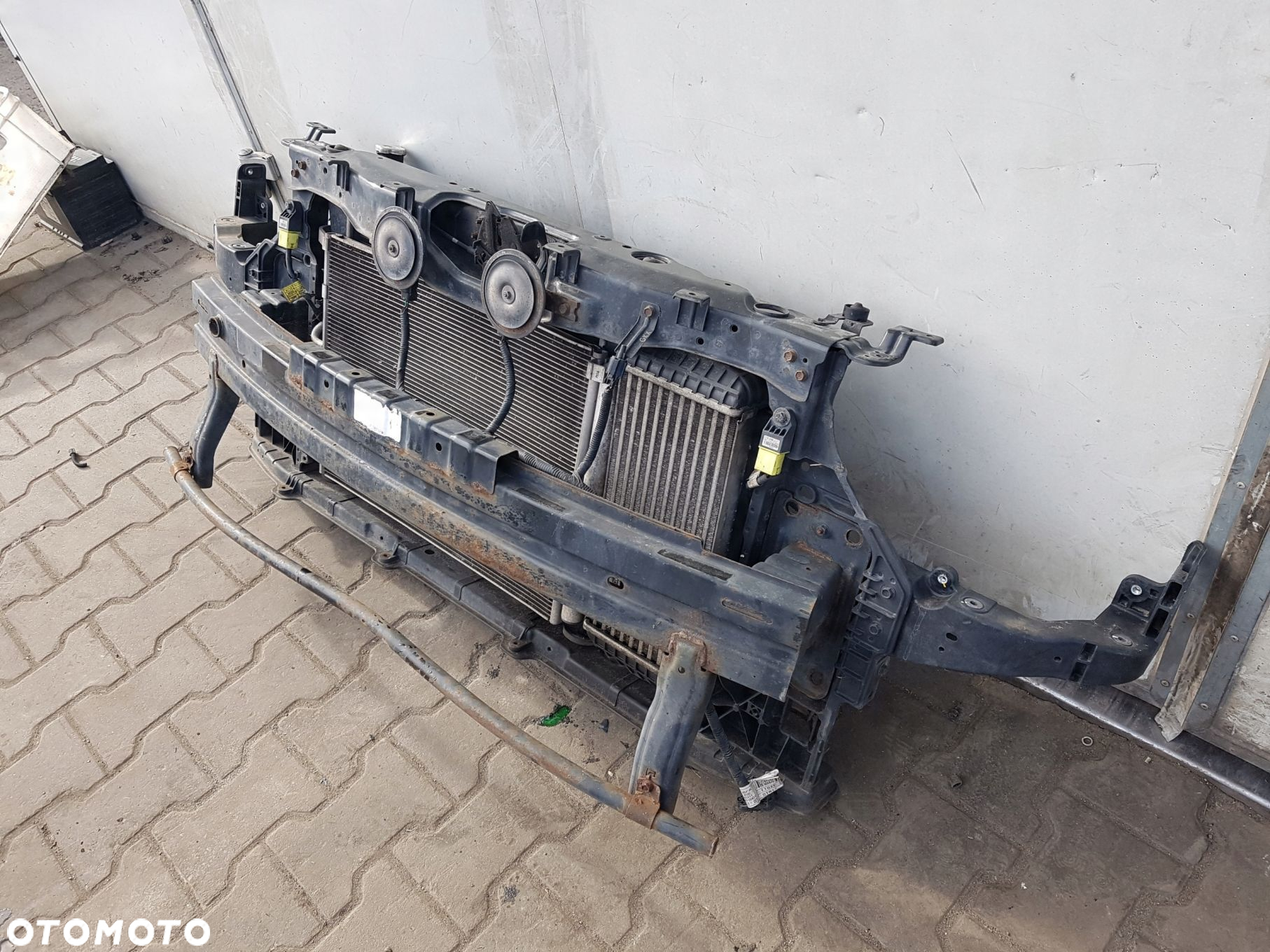 HYUNDAI I40 11-14r 1.7 CRDI PAS PRZEDNI CHŁODNICE WENTYLATOR - 6