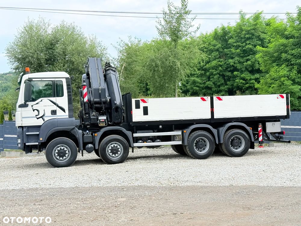 MAN * MAN 41.440 TGS * 8x6 * HDS Kran Hiab 855 E-8 HIPRO * 20 M * Energetyka * Sprowadzony * - 12