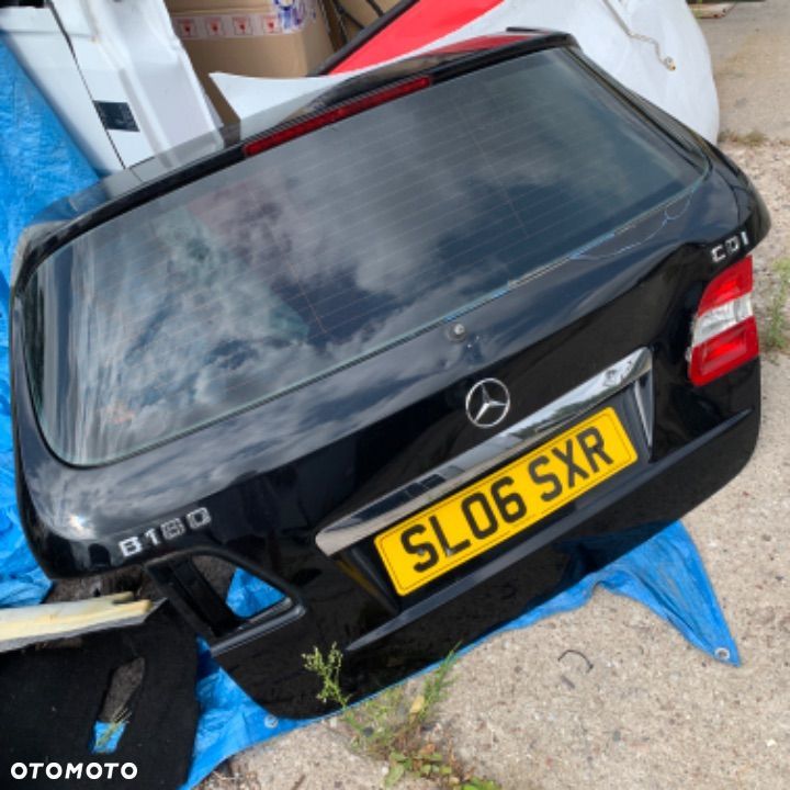 MERCEDES B 245 szyba tylna chrom klapy tylnej lampki oświetlenia tablicy oryginał  a 169 b 245 - 2