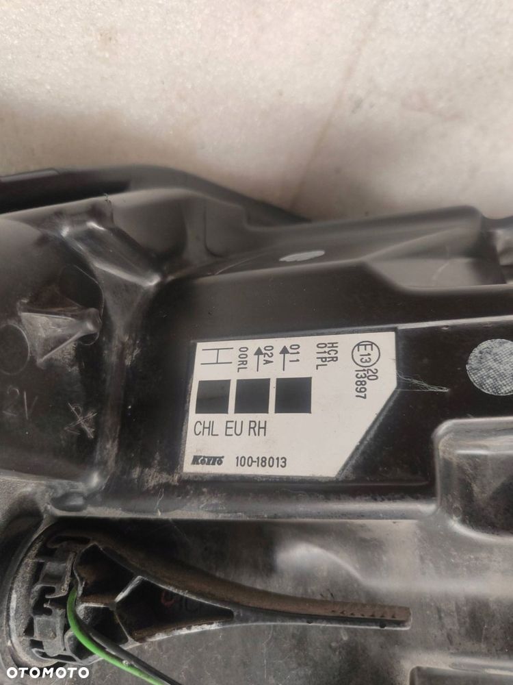 nissan qashqai j11 sm soczewka zw przód strona prawa koito 100-18013 - 6