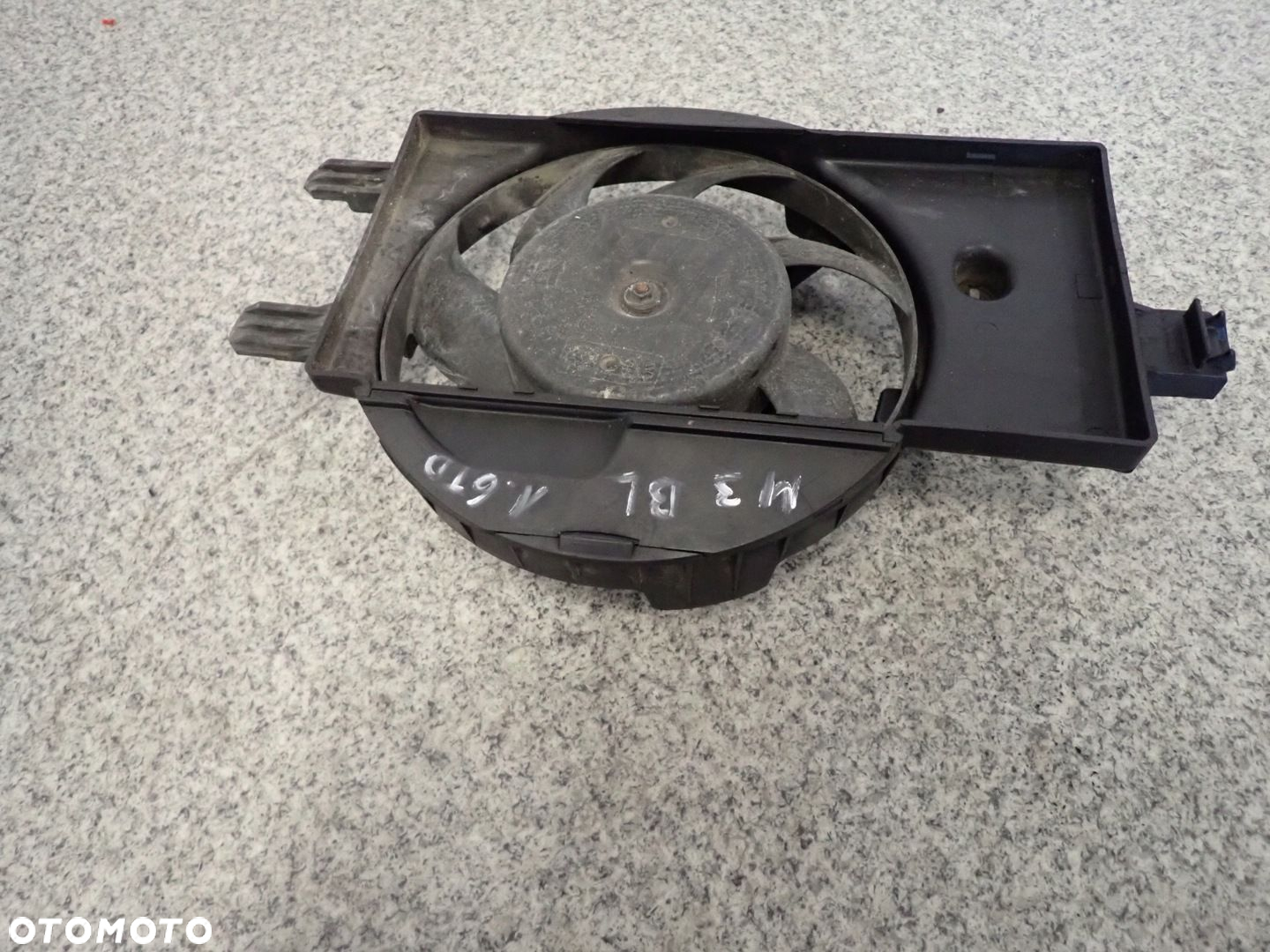 MAZDA3 MAZDA 3 BL 08- 1.6D WENTYLATOR INTERCOOLERA - 3