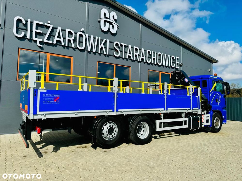 MAN MAN TGS 26.360 // 6x2 // przebieg 247 tyś.km // żuraw HMF // - 13