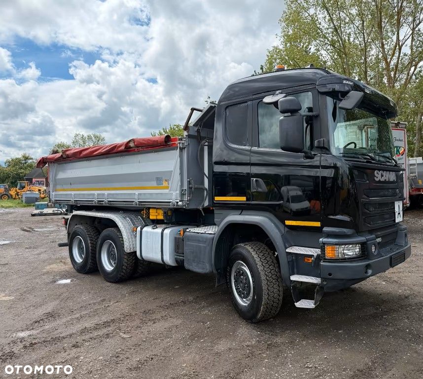 Scania G450 6x6 – Wywrotka trójstronna Meiller / Bordmatik / Manual / EURO 6 - 3