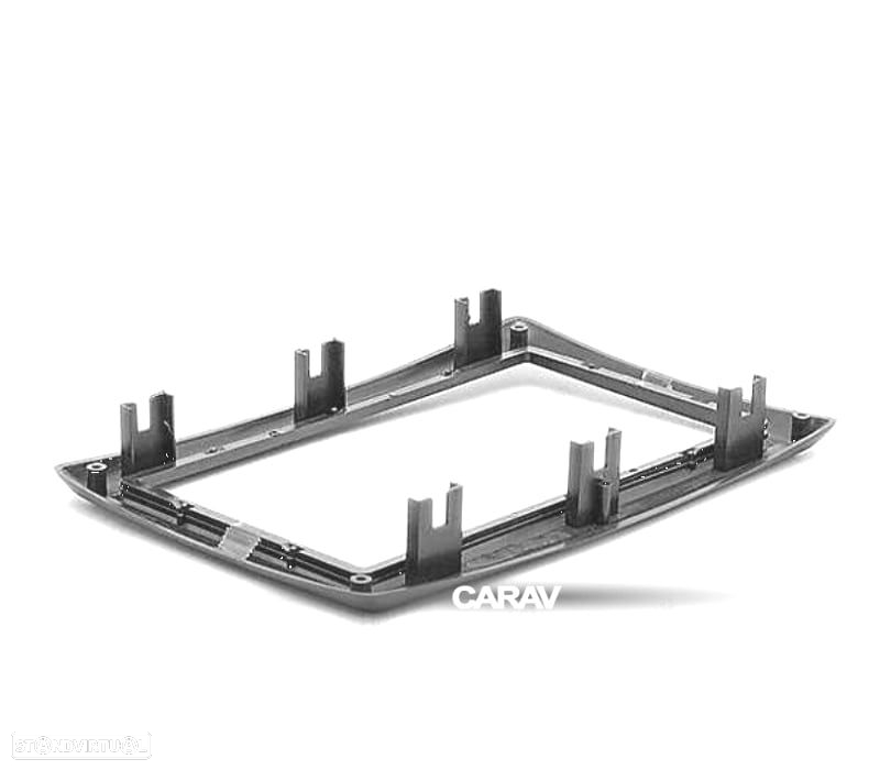 MOLDURA ADAPTADOR PRETO PARA RADIO 2-DIN PARA RENAULT MEGANE 02-09 - 2