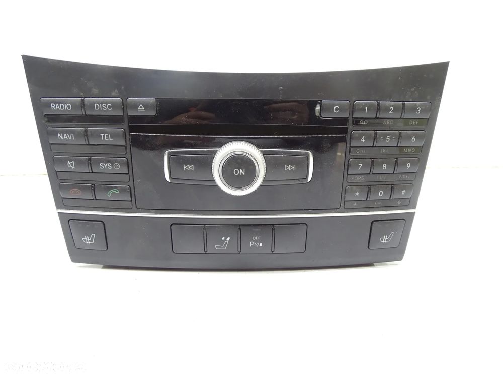 E KLASA W212 Radio monitor 2129009507 - 5