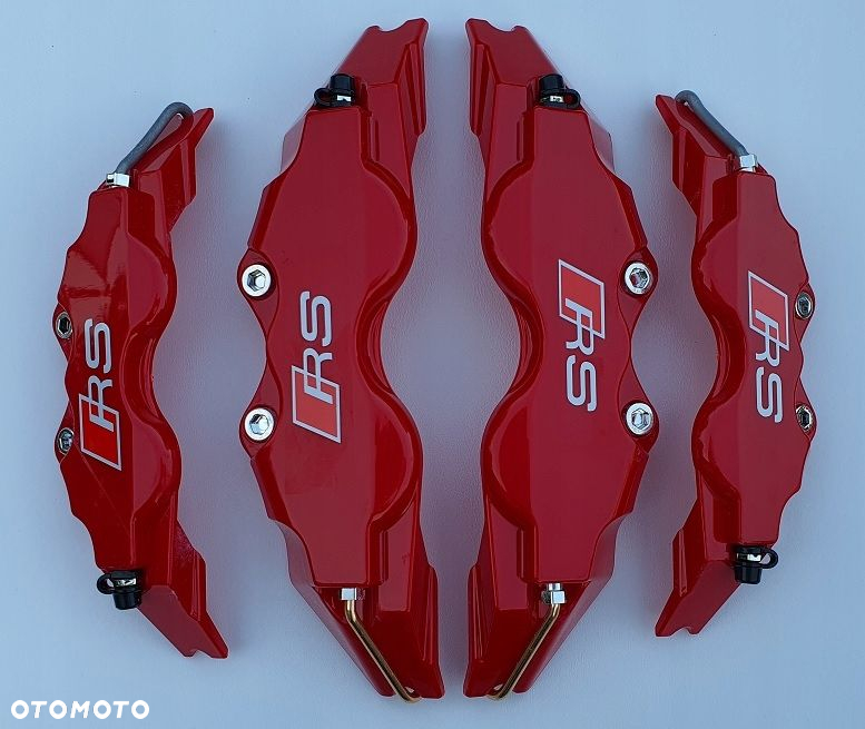 Nakładki na zaciski hamulcowe AUDI RS kolor brembo - 4