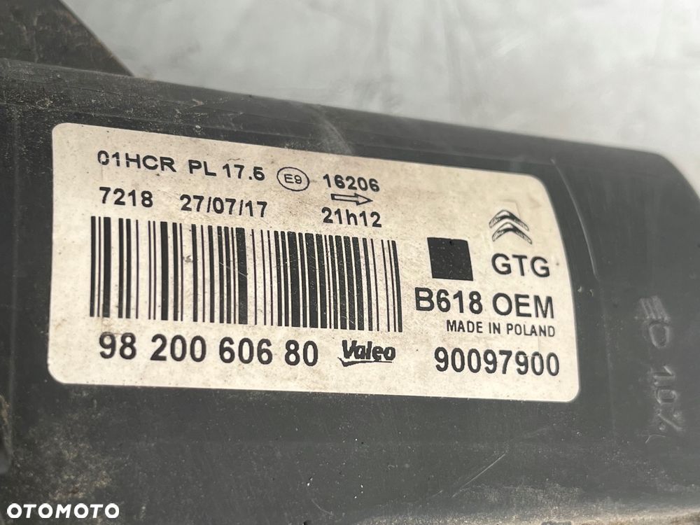 lampy przód lampa lewa + prawa citroen c3 iii komplet uk - 6