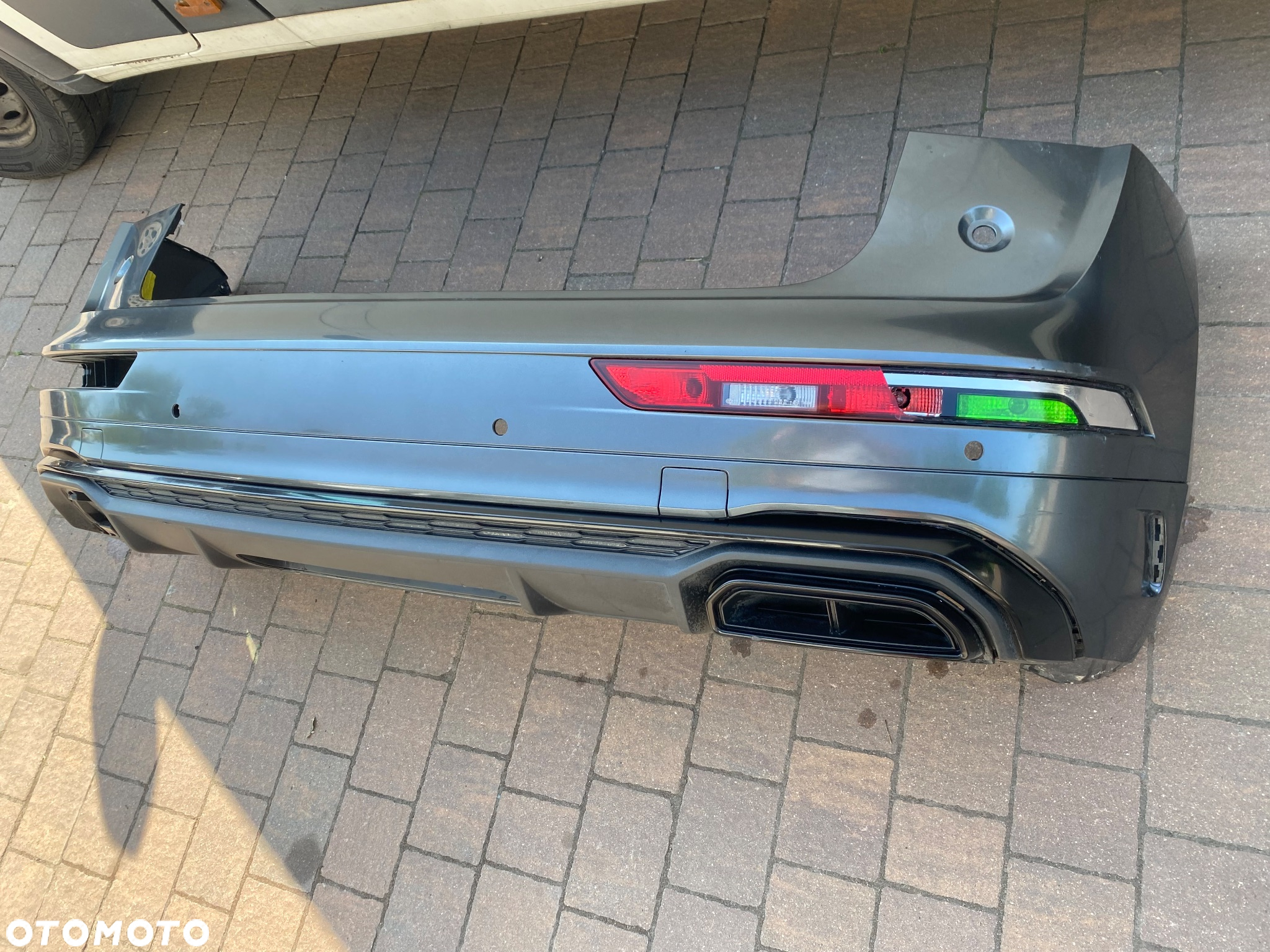 AUDI Q5 80A LIFT S-LINE ZDERZAK TYL LZ7S BD ORG - 2