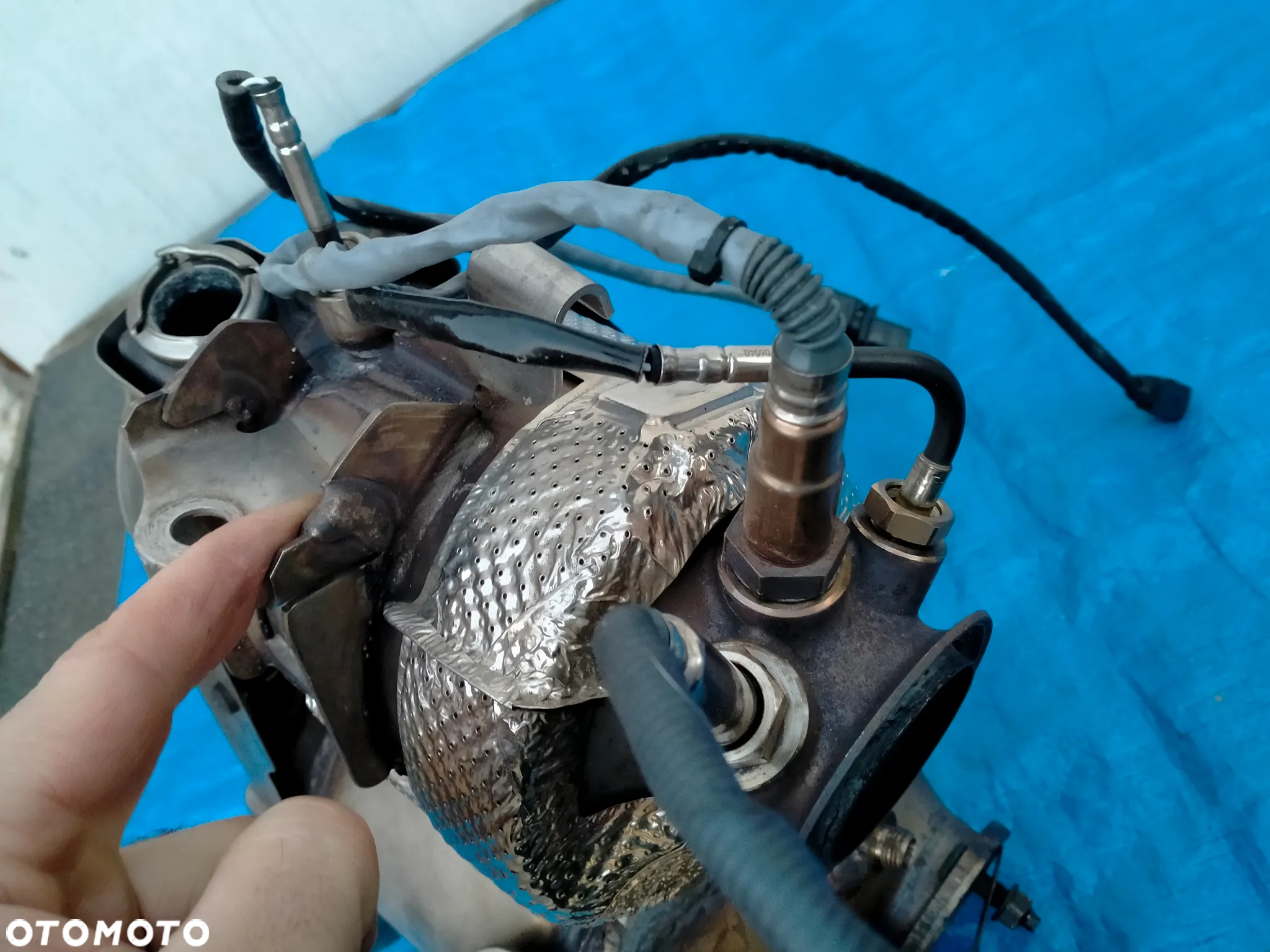 Audi A4 B9 8W / 04L131765BP / Filtr Cząstek Stałych DPF FAP / Sonda / Czujnik / ORYGINAŁ - 14