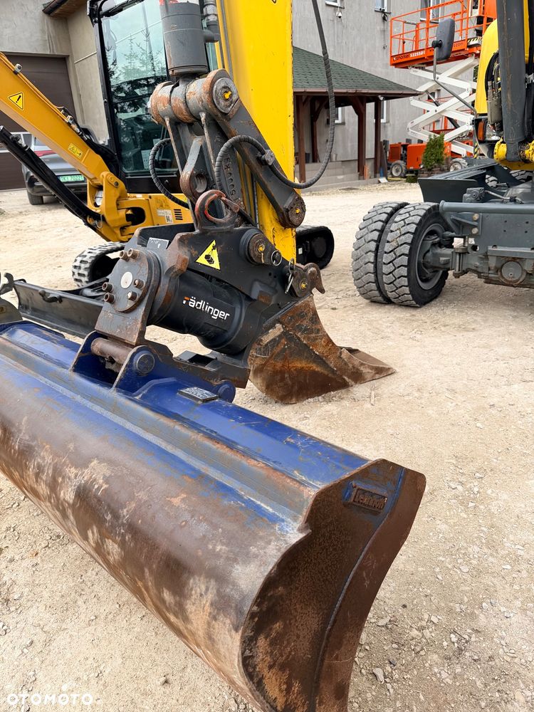 Wacker Neuson Koparka Kołowa 6 TON Wacker NEUSON 6503 -2 Pług Ramię Long 3 Łamane POWERTILT Lenhoff Klimatyzacja łyżki przedsiębierne MS03 6503 ew65 wiertnica łuparka widły grabie - 8