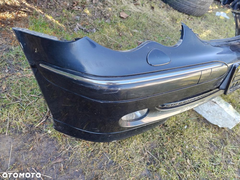 MERCEDES W203 Zderzak przedni Przód Pod Spryskiwacze Chrom 040 Czarny Xenon Avantgarde - 5