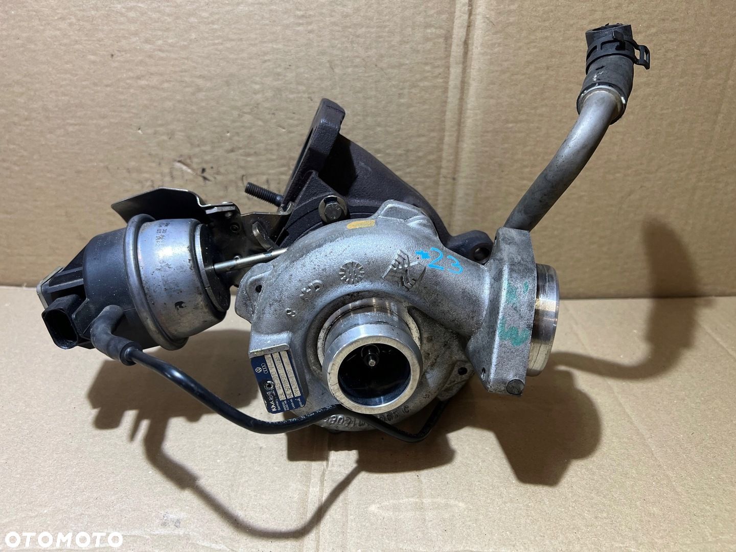 AUDI A4 B8 LIFT A6 C7 2.0 TDI TURBOSPRĘŻARKA TURBINA TURBO 03L145701D - 1
