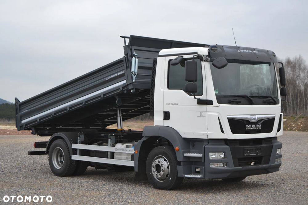 MAN TGM 15.290 Nowy 3-stronny WYWROT Kiper Wywrotka Blokada mostu Duża ładowność 15.290 Atego TGL Midlum TGS TGX Eurocargo - 2