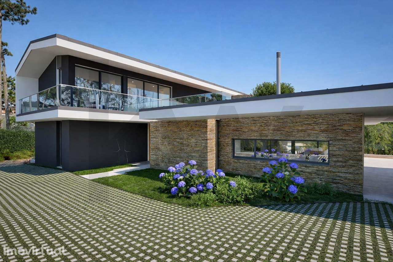 Lote urbano com projeto aprovado de terreno soalheiro no Magoito- pert - Grande imagem: 2/24