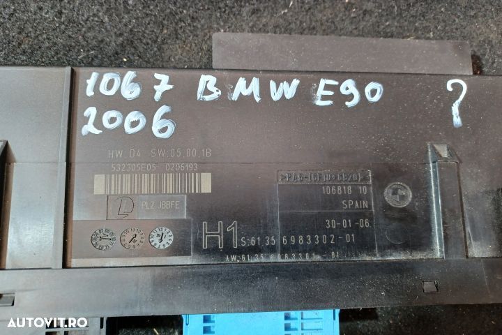 Calculator confort 6983302 6983302-01 6983302 6983302-01 BMW Seria 3 - 3