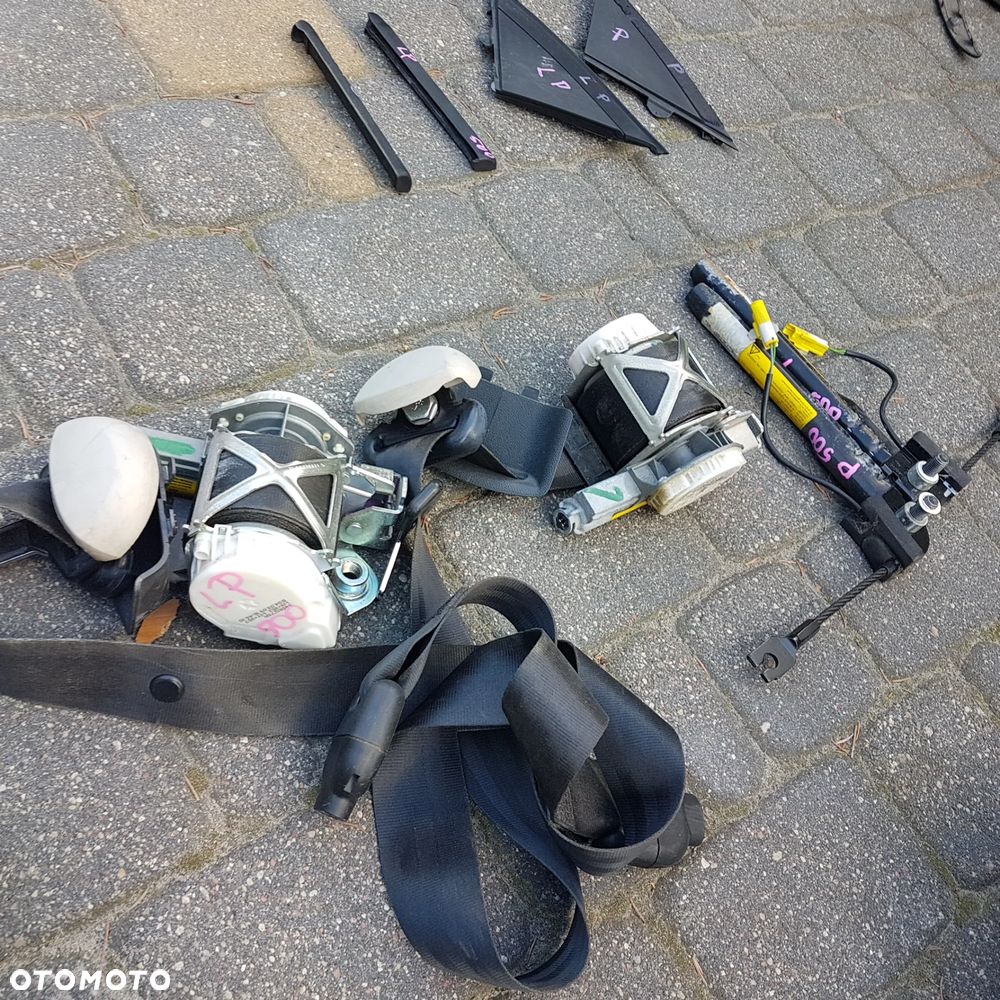 nakładka dekor z deska rozdzielcza czerwona fiat 500 przed lift DESKA ROZDZIELCZA KONSOLA KOKPIT EU FIAT 500 08-15 - 10