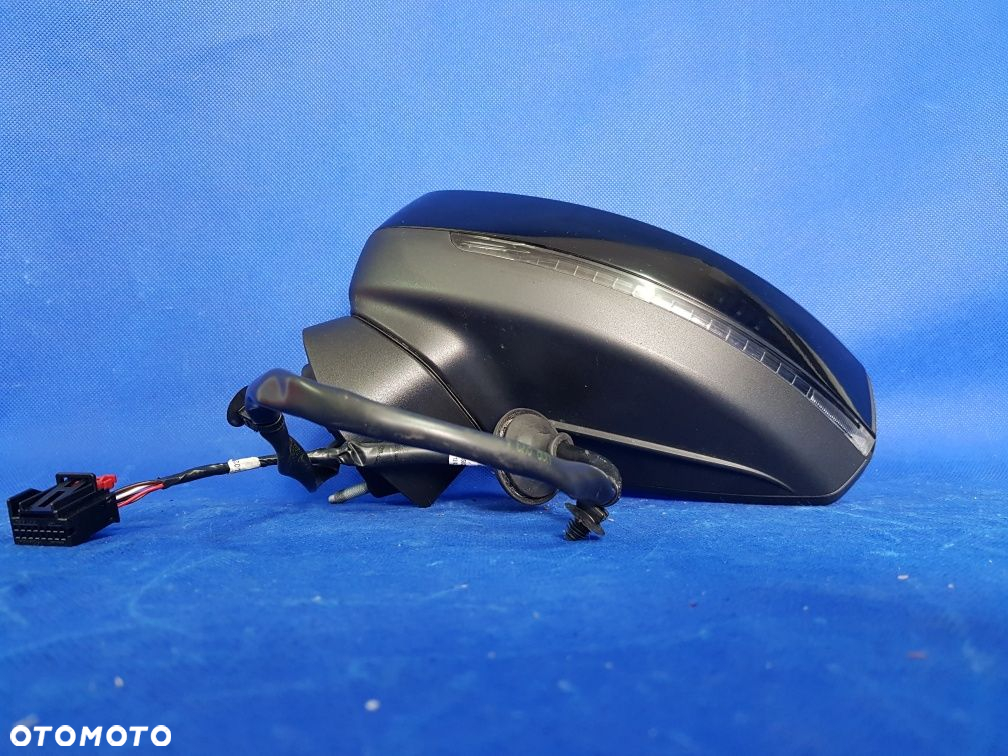 LUSTERKO kompletne lewe 6-PIN zewnętrzne AUDI A3 S3 8V SEDAN LY9B OEM - 2