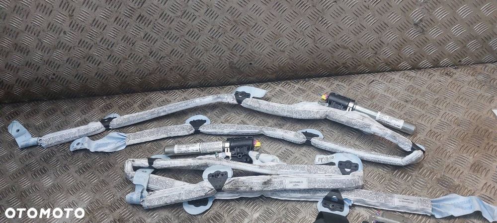 ZESTAW POSTRZAŁOWY MODUŁ AIRBAG PODUSZKA KIEROWCY KURTYNY PASY AUDI A6 C6 - 5