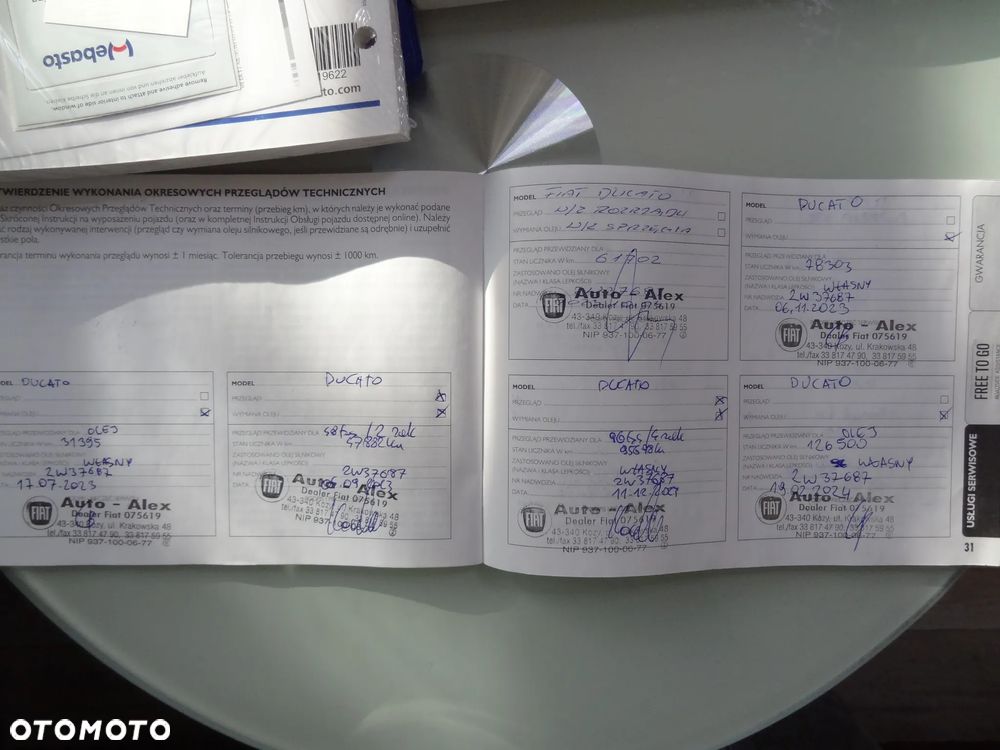 Fiat Ducato SERIA 9 180KM Plandeka 8 Palet - 20