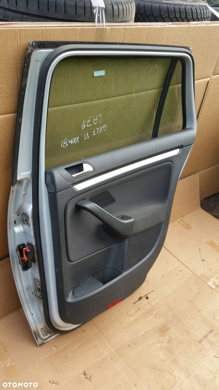 DRZWI PRAWY TYŁ VW GOLF VI KOMBI 8-13 R MK6 KOD LAK. LA7P - 3